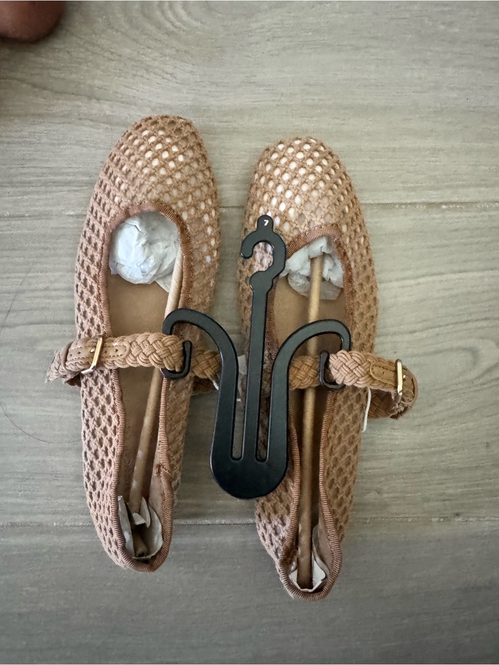 AE Crochet Mary Jane Flat